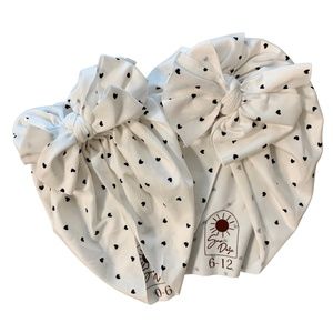 MINI HEARTS BABY TURBAN